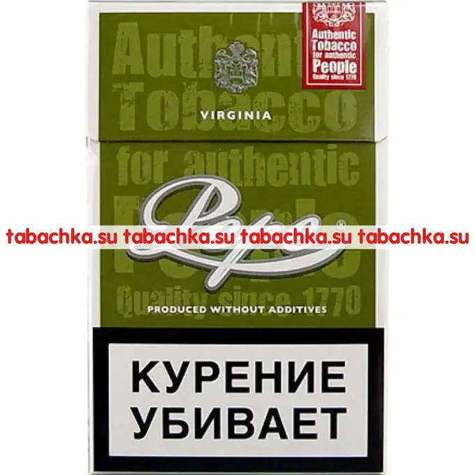 Сигареты Pepe Rich Green